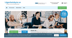 Desktop Screenshot of lagenhetsbyte.se