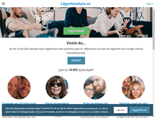 Tablet Screenshot of lagenhetsbyte.se